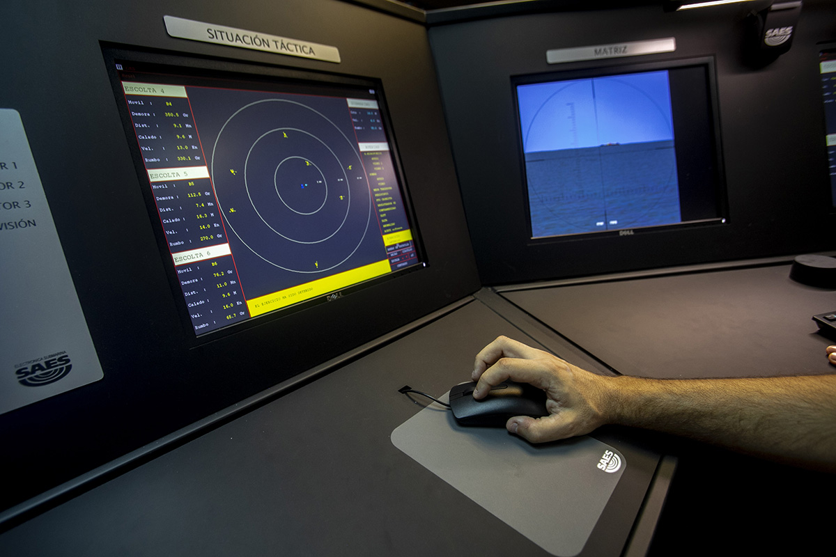 SAES Simulador Adiestramiento Táctico.